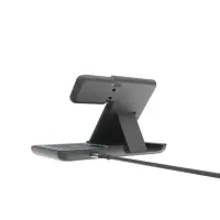 Gembird 3-in-1 foldable wireless charger stand | TA-WPC31A-01-BK