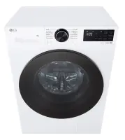 LG | Washing machine | F2X50S8TLB | Energy efficiency class A | Front loading | Washing capacity 8 kg | 1200 RPM | Depth 48 cm | Width 60 cm | Display | LED | Steam function | Direct drive | Wi-Fi | White