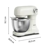 TEFAL QB140AF0 Bake Easy | Kitchen Machine | 500 W | Number of speeds 12 | Bowl capacity 3.5 L | Beige – pilt 4