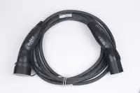 Evaka EV Charging Cable Type 2-Type 2, 22 kW, 32 A, 5 x 6 mm2, 1 x 0.5 mm2, 7 m | ITGAM3872 | Black