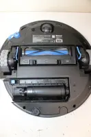 SALE OUT. Ecovacs DEEBOT X11 OMNICYCLONE EU Vacuum & mop, Wet&Dry,with new bagless All-in-One OmniCyclone station, Black (with brown shimmer | Ecovacs Robot Vacuum Cleaner with New Bagless All-in-One OmniCyclone Station | DEEBOT X11 OMNICYCLONE EU | Wet&Dry | 6400 mAh | 19500 Pa | Black | ITEM USED, DIRTY AND SCRATCHED. MISSING BRUSH