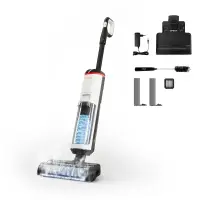 Polti RollySteam WD30C Kolm-ühes pulberimeja Patarei Kuiv & märg HEPA Kotita 0,8 l 450 W Must, Hall, Valge 4 Ah