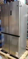 SALE OUT. | Xiaomi Mijia Refrigerator Cross Door 502L EU | Energy efficiency class E | Free standing | Side by Side | Height 191.2 cm | No Frost system | Fridge net capacity 326 L | Freezer net capacity 176 L | 37 dB | Brushed Silver | NOT ORIGINAL PACKAGING, SCRATCHED FRONT (TOP), DENTED RIGHT SIDE (TOP) – pilt 3