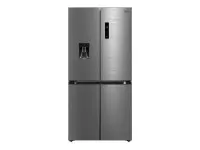 Midea Refrigerator | MDRM632FGD46W | Energy efficiency class D | Free standing | Height 177.5 cm | Side by Side | No Frost system | Fridge net capacity 301 L | Freezer net capacity 169 L | 37 dB | Stainless steel