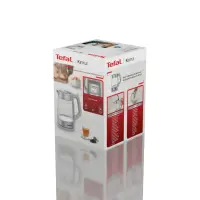 Tefal Glass Kettle KI605B30 elektrikann 1,7 l 2200 W Hall, Hõbe, Läbipaistev – pilt 2