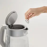 Tefal Glass Kettle KI605B30 elektrikann 1,7 l 2200 W Hall, Hõbe, Läbipaistev – pilt 5
