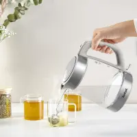 Tefal Glass Kettle KI605B30 elektrikann 1,7 l 2200 W Hall, Hõbe, Läbipaistev – pilt 8