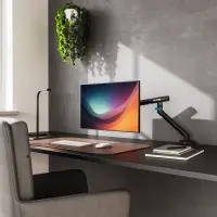 Digitus Desk Mount | Tilt, rotation, pivot | Single design monitor mount | 35 " | Maximum weight (capacity) 10 kg | Black