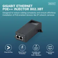 Digitus Gigabit Ethernet PoE++ injector, 802.3bt | DN-95104-1 – pilt 8
