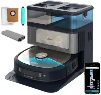 Cecotec Robotic Vacuum Cleaner | Conga Z100 | Operating time (max) 320 min | Wet&Dry | 5200 mAh | Dust capacity 3 L | Black | 20000 Pa – pilt 6