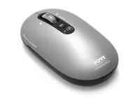 PORT CONNECT Mouse | PURE MAC | Wireless | Bluetooth | Gris clair