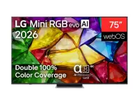 LG 4K evo AI Mini RGB TV | 75MRGB87B3B | 75 | Smart TV | webOS | UHD | Black – pilt 8