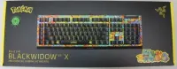 SALE OUT. Razer BlackWidow V4 X | Mechanical Gaming Keyboard | Wired | US | Green Mechanical Switches | Pokémon Edition | DEMO