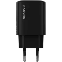CANYON charger OnCharge 200 20W 1xPD 1xQC EU Black