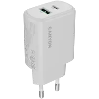 CANYON charger OnCharge 200 20W 1xPD 1xQC EU White – pilt 5