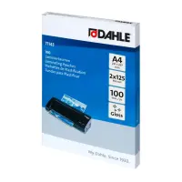 Lamineerimiskile A4 125mic läikiv DAHLE 100tk