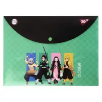 Ümbrikukott YES Demon Slayer A4 nööbiga