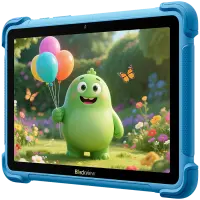 Blackview LINK 1 Kids WiFi 4/64GB 8.68-inch HD IPS 1340x800 60Hz 360nits RK3562 Quad-core 2.0GHz 5+8MP Cam 5000mAh WiFi 6 BT 5.0 Dual Speakers with Smart-K Support Tempered Film Stylus Pen Android 16 Ocean Blue