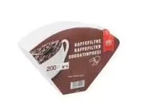 Kohvifiltrid FITS, nr.4 valgendamata 200tk/ karbis (kogus 2 tükki)