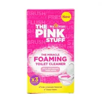 Vahutav tualetipuhastusvahend THE PINK STUFF, pulber, 3 x 100 g