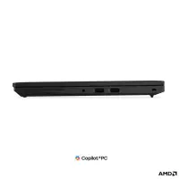 Lenovo ThinkPad L14 G7 AMD | Black | 14 " | IPS | WUXGA | 1920 x 1200 pixels | Anti-glare | AMD Ryzen AI 5 | 430 | 24 GB | SODIMM DDR5 | Solid-state drive capacity 512 GB | AMD Radeon 840M Graphics | Windows 11 Pro | 802.11be | Bluetooth version 5.4 | 4G upgradable | Keyboard language English | Keyboard backlit | Warranty 36 month(s) | Battery warranty 12 month(s) – pilt 2