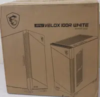 SALE OUT. MSI MPG VELOX 100R White PC Case, Mid-Tower, USB 3.2, Audio-out, Mic-in | MSI PC Case | MPG VELOX 100R WHITE | Mid-Tower | White | DAMAGED PACKAGING, DENTED CORNER (TOP) – pilt 2