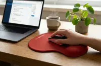 ESPERANZA GEL MOUSE PAD RED