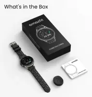 Amazfit Cheetah 2 Pro 3,35 cm (1.32") AMOLED 48 mm Digitaalne 466 x 466 pikslit Puutetundlik ekraan Must, Titaanium WiFi GPS (satelliit) – pilt 3