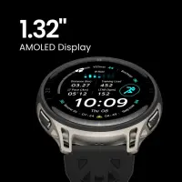 Amazfit Cheetah 2 Pro 3,35 cm (1.32") AMOLED 48 mm Digitaalne 466 x 466 pikslit Puutetundlik ekraan Must, Titaanium WiFi GPS (satelliit) – pilt 6