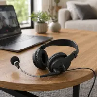 ESPERANZA STEREO HEADPHONES WITH MICROPHONE PRESTO – pilt 3