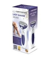 ESPERANZA WOMEN'S SHAVER ARUBA WHITE-BLUE
