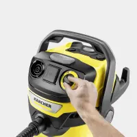 Vacuum Cleaner|KARCHER|Input power 1200 W|Dust capacity 25 L|Drum vacuum|Cleaning type Dry&wet|Dust container Dust bag|Colour Black/Yellow|1.628-317.0 – pilt 5