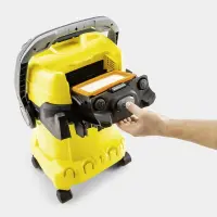 Vacuum Cleaner|KARCHER|Input power 1200 W|Dust capacity 25 L|Drum vacuum|Cleaning type Dry&wet|Dust container Dust bag|Colour Black/Yellow|1.628-317.0 – pilt 6