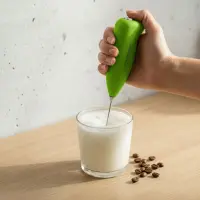 ESPERANZA MINI MILK FROTHER LATTE GREEN – pilt 4