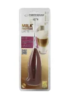 ESPERANZA MINI MILK FROTHER LATTE BROWN – pilt 2