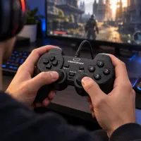 ESPERANZA GAMEPAD PC USB WARRIOR BLACK – pilt 4