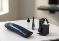 ESPERANZA HAIR CLIPPER APOLLO BLACK/BLUE – pilt 6