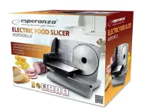 ESPERANZA ELECTRIC FOOD SLICER MORTADELLA 150W – pilt 2