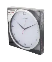 ESPERANZA WALL CLOCK DETROIT WHITE