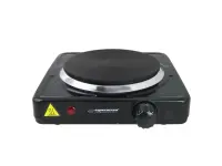 ESPERANZA ELECTRIC HOT PLATE ST. HELENS BLACK 1000W