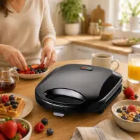 ESPERANZA WAFFLE MAKER 1000W BLUEBERRY – pilt 4