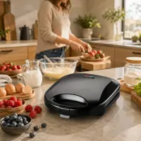 ESPERANZA WAFFLE MAKER 1000W BLUEBERRY – pilt 5