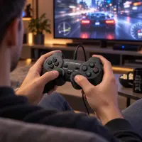 ESPERANZA GAMEPAD PS3/PC USB TROOPER BLACK – pilt 4