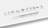 ESPERANZA 8IN1 BT SCALE B.FIT WHITE