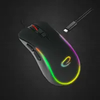 ESPERANZA WIRED MOUSE FOR GAMERS LED RGB 7D OPT. USB-C MX303 HESPERIS – pilt 2