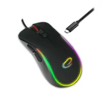 ESPERANZA WIRED MOUSE FOR GAMERS LED RGB 7D OPT. USB-C MX303 HESPERIS – pilt 3