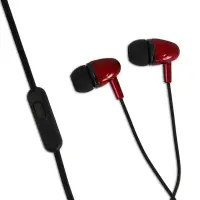 ESPERANZA EARPHONES WITH MICROPHONE EH193 BLACK-RED – pilt 3