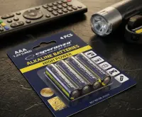 ESPERANZA ALKALINE BATTERIES AAA 4PCS. BLISTER – pilt 4