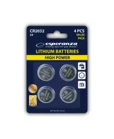 ESPERANZA LITHIUM BATTERIES CR2032 4PCS. BLISTER – pilt 3