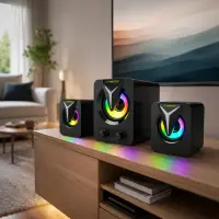 ESPERANZA USB SPEAKERS 2.1 LED RAINBOW SOPRANO – pilt 7